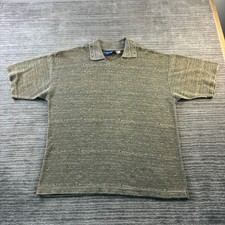 VINTAGE Ocean Pacific OP Shirt Mens Large Green Johnny Collar Surfwear USA Made