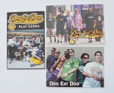 Dog Eat Dog 3 Postkarten 90er Band Crossover Hardcore Set