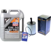 SCT Inspektionspaket 5L Liqui Moly Top Tec 5W-30 FüR VW Touran 2.0 TDI 16V 1.9
