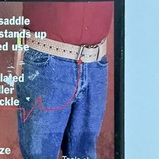 Craftsman Heavy Duty Saddle Leather Work Belt XL 29-46" Waist Tool Belt NOS NEW