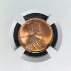1945 LINCOLN WHEAT CENT ~ NGC MS 65 RD ~BEAUTIFUL COIN~REF#98-135