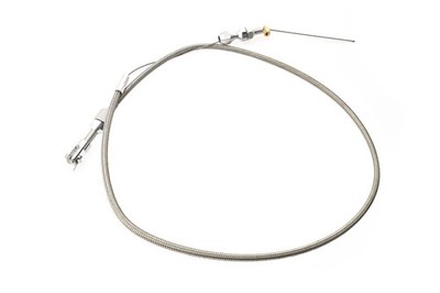 Stainless Steel Braided Throttle Cable 48'' for EFI LS1 Universal