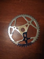Old School Three Arrows Chainring Rechromed