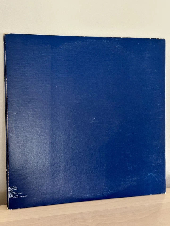 JONI MITCHELL Blue Vinyl 1971 Reprise MS 2038 "T" Terre Haute Pressing Gatefold Foto 2 de 4