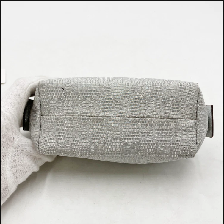 Gucci Pouch 29596 GG Canvas Beige Brown Authentic - Image 3 of 4