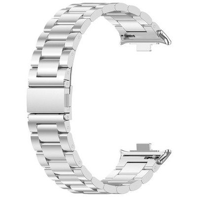 Three Bead Stainless Steel Watch Strap forXiaomi Band 9 Pro/ 8 Pro/Redmi Watch4