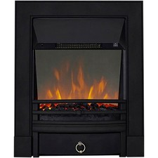 Focal Point Electric Fire Inset 2kW Cast Iron Flame Effect (H)596 (W)485mm