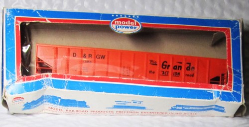 Modelo Power Rio Grand Gondala 12856 vagón de tren escala HO rojo con caja original | Zustand: Used