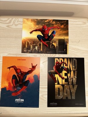SET OF 3 Posters Spider-Man Brand New Day Little Caesars 8.5x11 Collectable