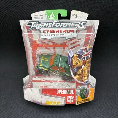 Vintage Transformers Cybertron 🌿 Overhaul 🚙 RID Scout Class Jungle Planet 2004