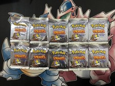 10x Pokemon Gotta Catch 'em All Series 1 Stickers 1999 FACTORY SEALED