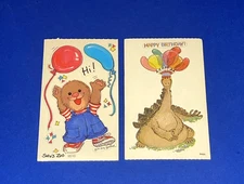 Suzy's Zoo Birthday Stickers... Rare