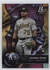 2023 Bowman Platinum Pink 111/199 Jordan Diaz #27 0i5i