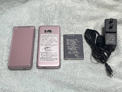 SHARP AQUOS 601SH KEITAI 2 Unlocked Android Flip Feature Phone Pink Tested