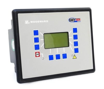 SEHR GUTER ZUSTAND WOODWARD EASYGEN 2000 MOTORAGGREGAT HMI DIGITAL CONTROLLER...