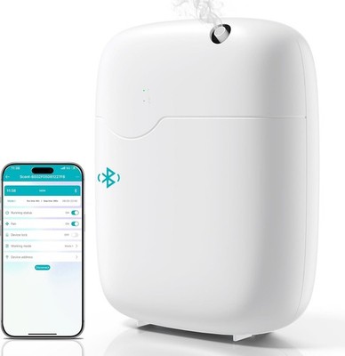 Waterless Essential Oil Diffuser - 3000 Sq.Ft Coverage, Whole-House Scent Diff