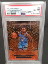 2024 Obsidian Cason Wallace Electric Etch Martian FOTL #13/16 RARE OKC Thunder