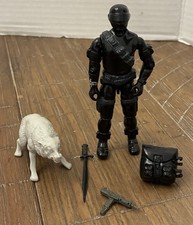1985 GI Joe Snake Eyes Complete Figure