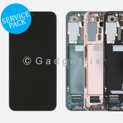 For Samsung Galaxy S22 Plus OLED Display Touch Screen Frame Assembly Replacement