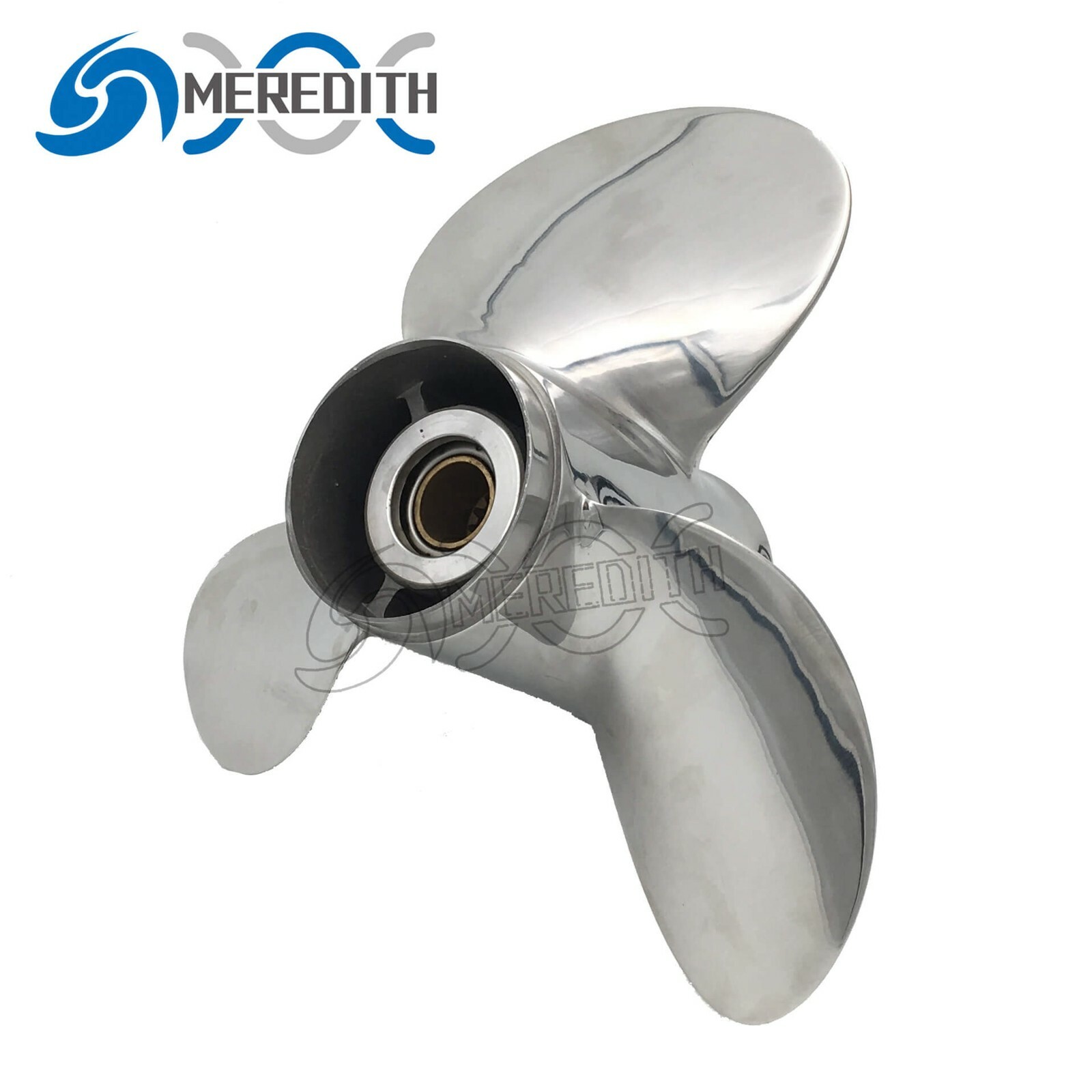 Stainless Steel Outboard Prop 9.25"x10" for Yamaha 9.920HP, 8 Spline