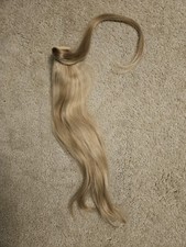 AMAZING LONG BLONDE HIGHLIGHTS WRAP PONYTAIL EXTENSION