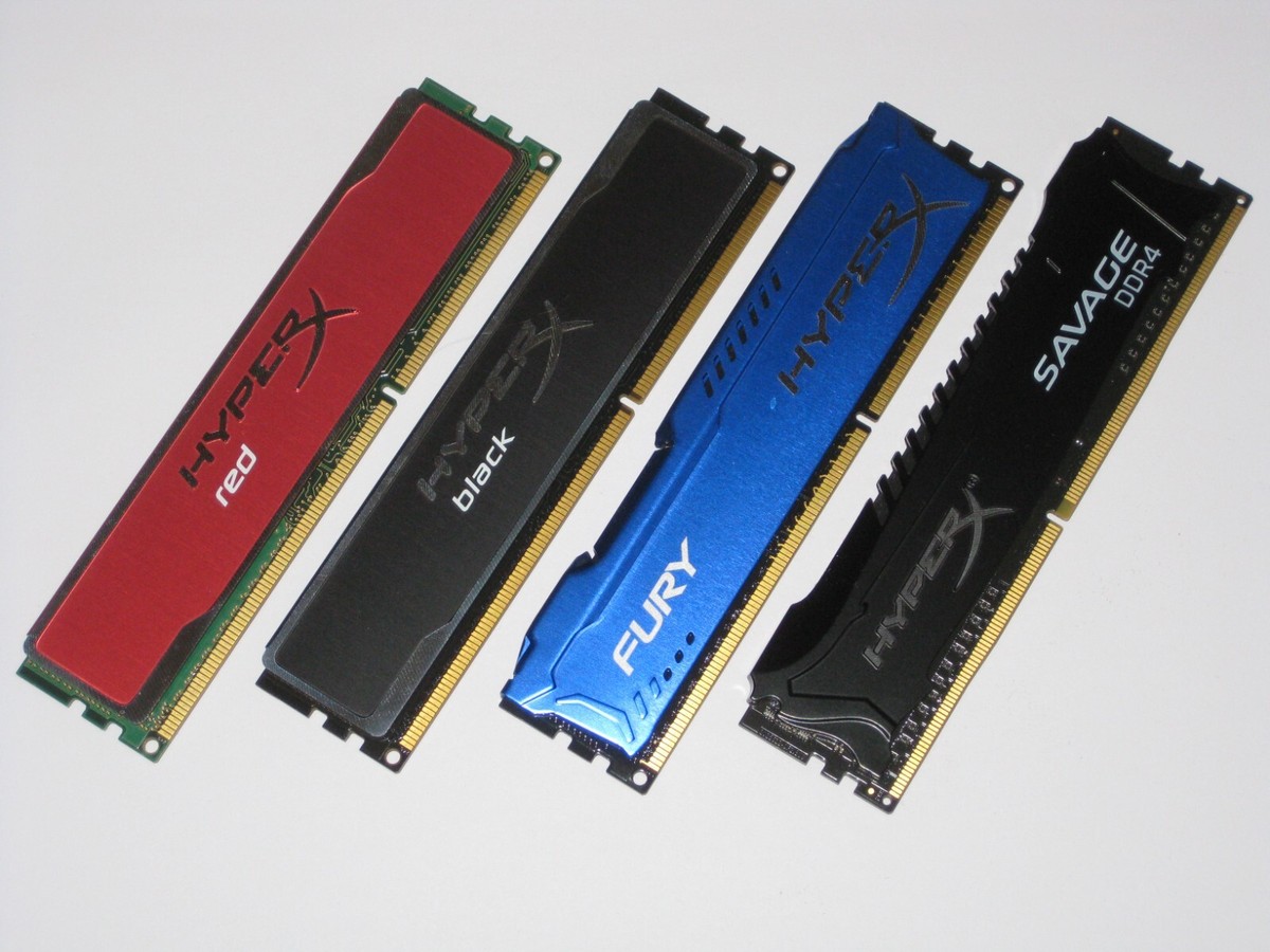 Kingston Ram, HyperX, DDR3, DDR4 1600 MHz bis 2133 MHz GB
