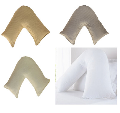 satin v shaped pillowcase
