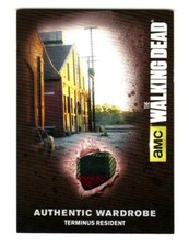 WALKING DEAD SEASON 4 PART 2 MEMORABILLA CARD TERMINUS RESIDENT M43
