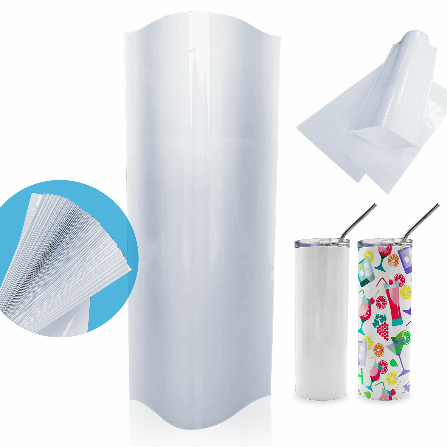 Sublimation Shrink Wrap for 30oz or 20oz Tumbler – Already Apparel LLC