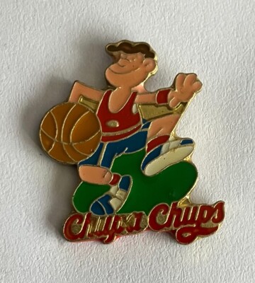 21 - Pin's SUCETTE SUPA CHUPS - BASKETBALL