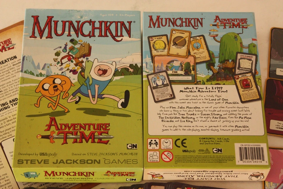 Munchkin Adventure Time - Family Board Game - Image 3 of 4