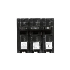 50 Amp Double-Pole Type QP Circuit Breaker with 120-Volt Shunt Trip
