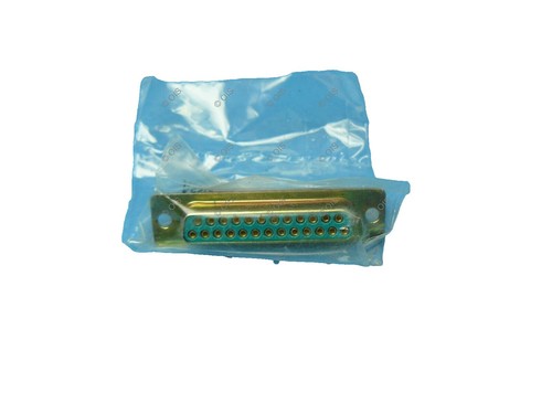 50pcs New Gold Pin 25pin 2 Row D-Sub Male Socket Solder Chassis