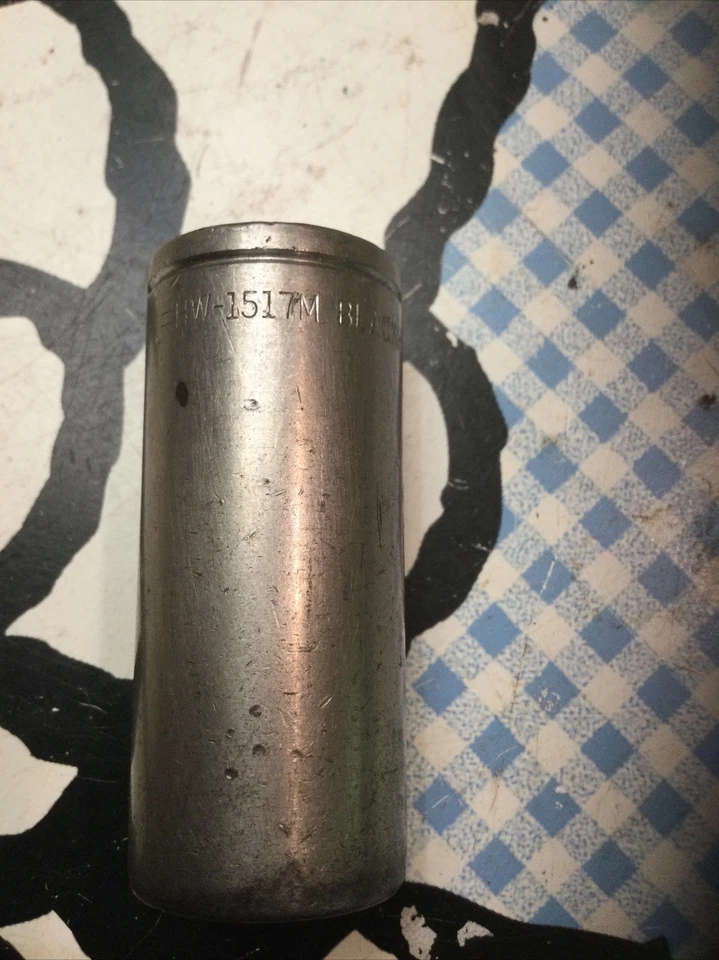 BLACKHAWK USA MADE 17mm Deep socket  3/8 drive 6pt vintage tools - Image 2 of 4