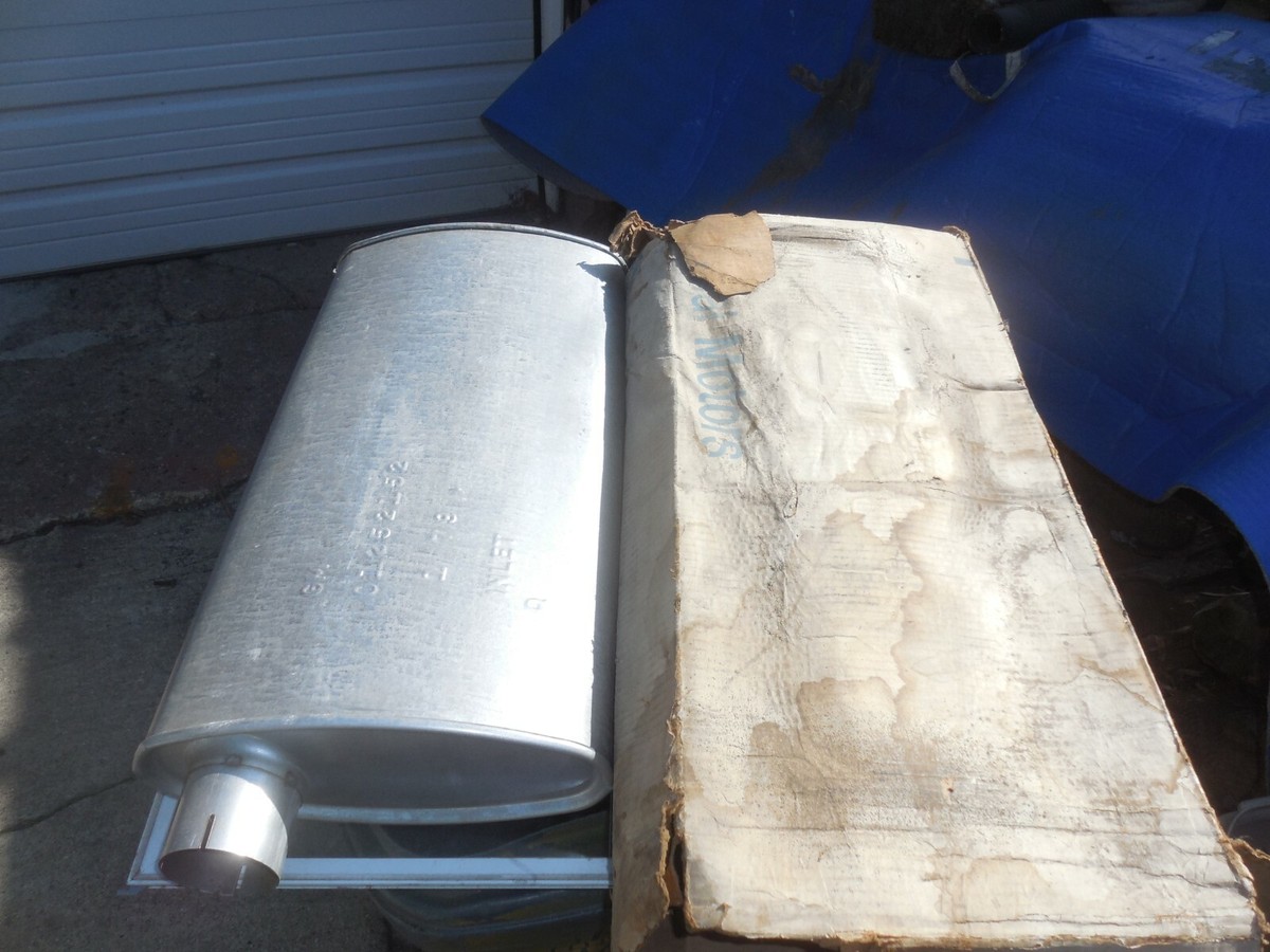 NOS GM MUFFLER 1976 BN W/231A and A W/350HJ GM #1252152 | eBay NOS GM MUFFLER 1976 BN W/231A and A W/350HJ GM #1252152 | eBay