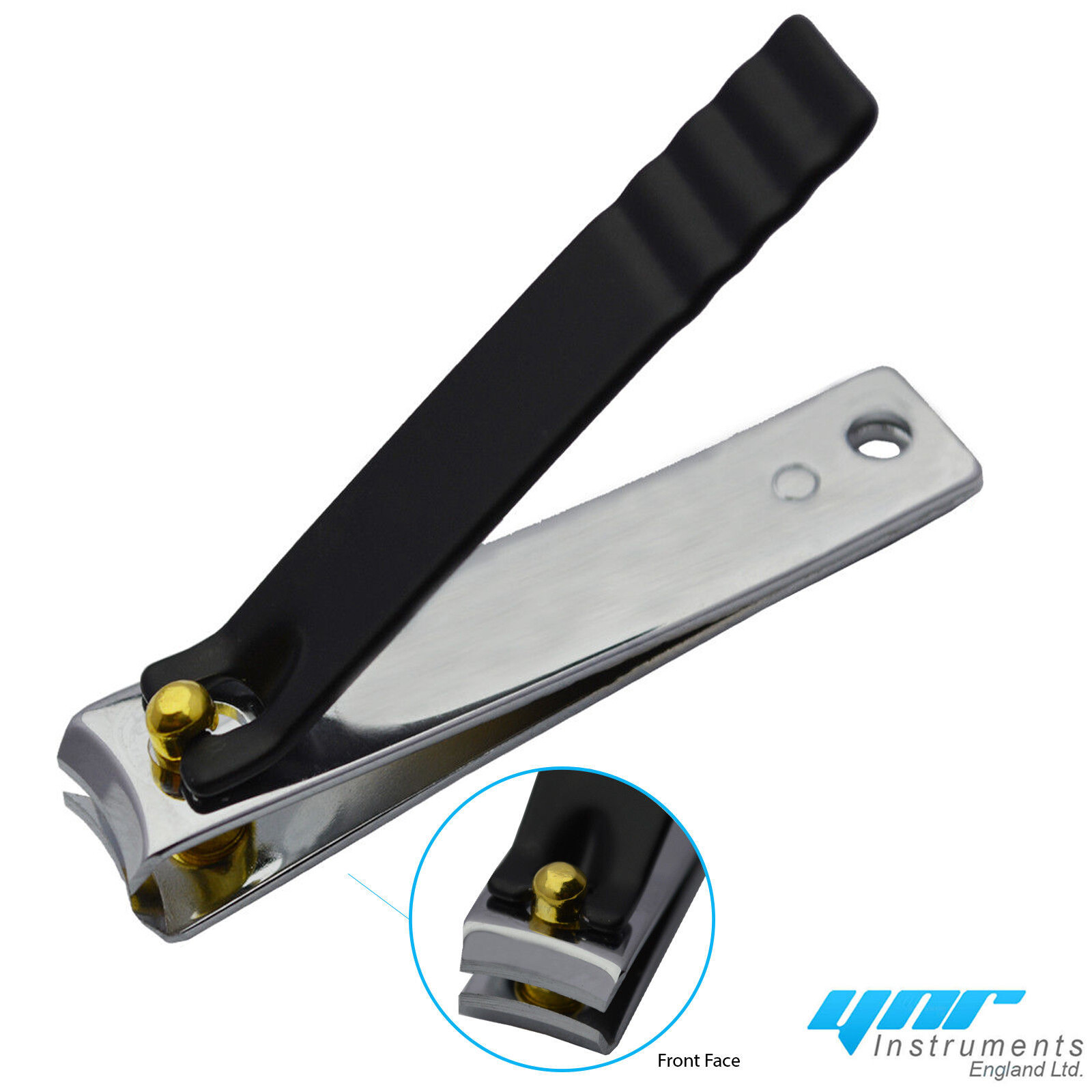 Professional Black Toe Nail Clippers Nail File Set GERMAN Heavy Duty