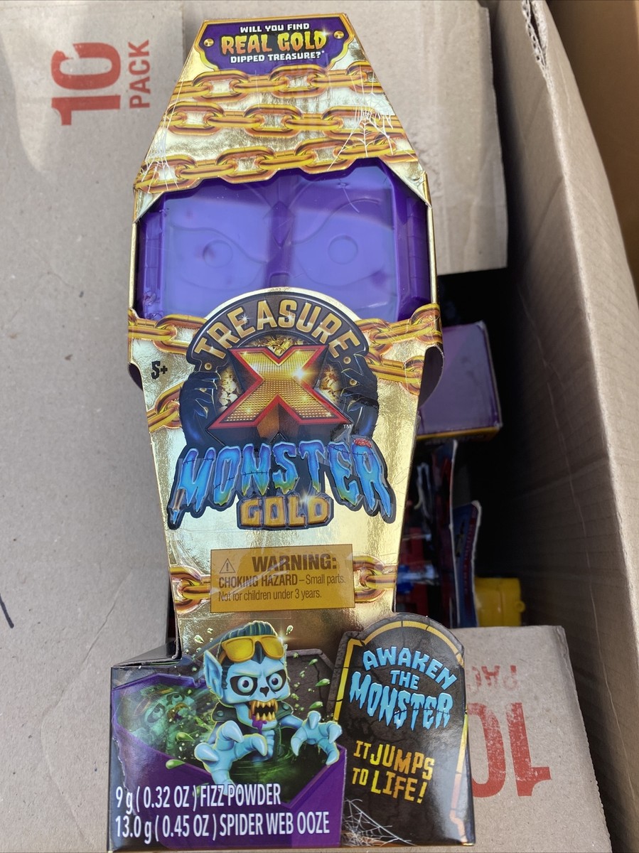 Treasure X Monster Gold Coffin Awaken The Monster | eBay
