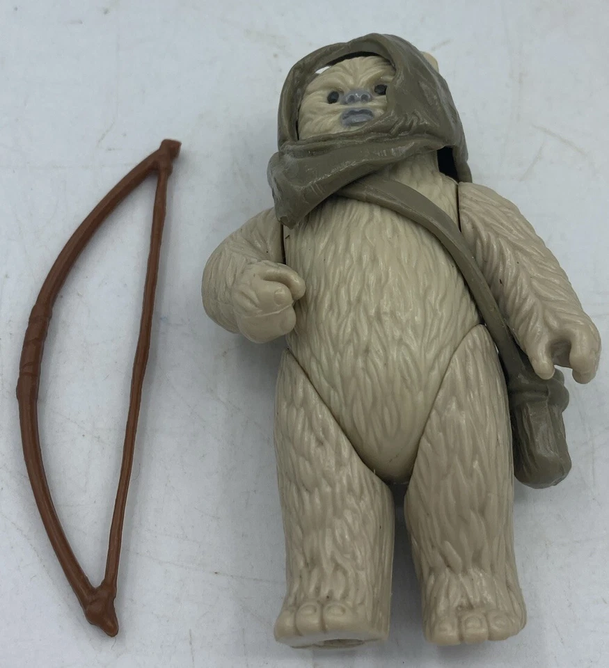 Star Wars ROTJ Lumat Ewok Kenner 1984 Jedi Completo Últimos 17 Sin Reproducción #1 Foto 3 de 4