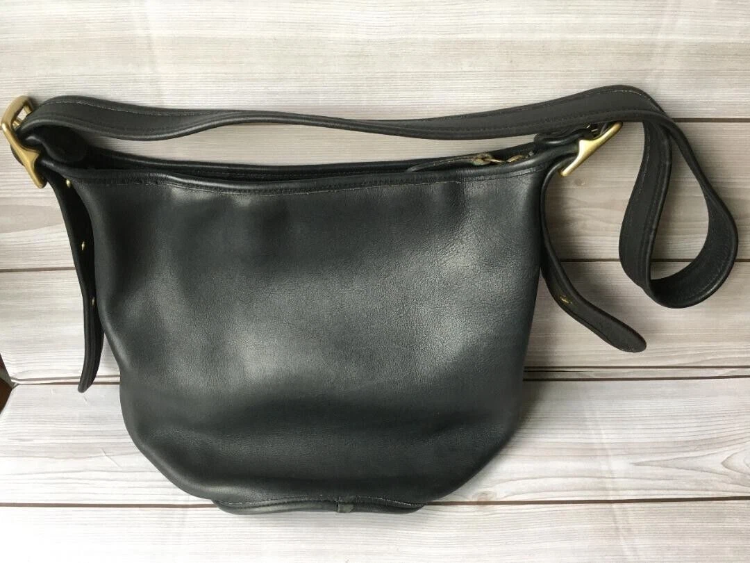 Coach bags leather type clearance