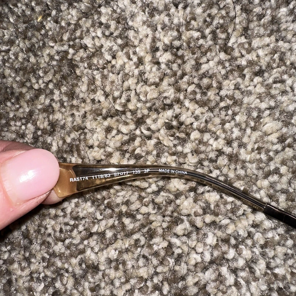 Gafas de sol Ralph Lauren Ra5174 1118/83 marco 57-17-135 beige cristal QL88 Foto 4 de 4