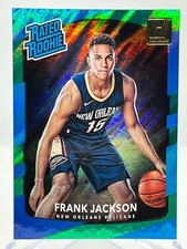 FRANK JACKSON RC 2017-18 Panini Donruss #170 RATED ROOKIE GREEN FLOOD Parallel