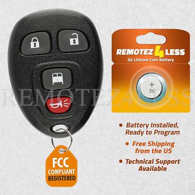 Keyless Entry Remote for 2007 2008 2009 2010 2011 2012 2013 2014 Chevy Express