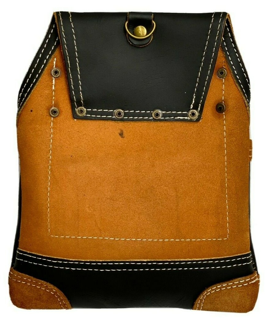 HEAVY DUTY 10 Pocket Oil Tan Leather Tool Pouch Carpenter Nail Tool Pouch eBay