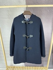 Paul  Shark blue duffle long cardigan wool knitwear