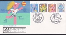 1990 COMMUNITY HEALTH DECIMAL STAMP ROYAL EASTER SHOW COMMEMORATIVE COVER #L24