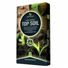 Garden Topsoil | Plants & Veg 5* - 25 Litre BIG VALUE BAG, Specially Graded