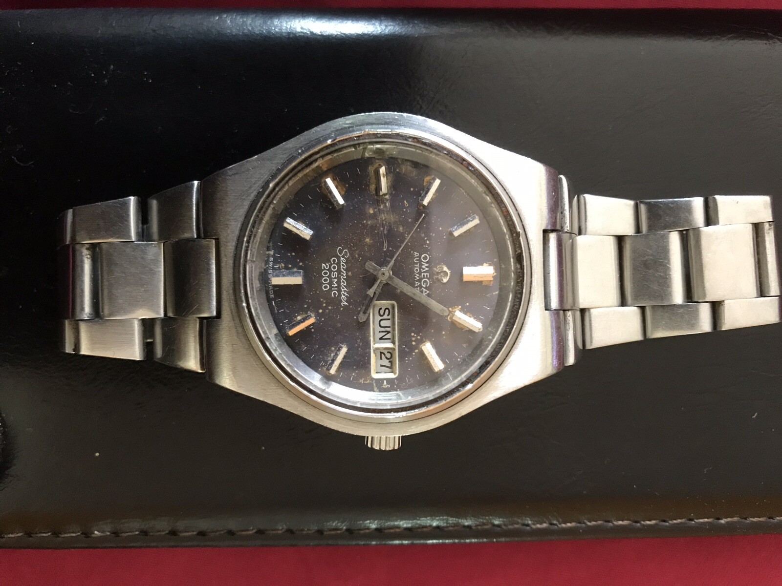 Vintage Omega Seamaster Cosmic 2000 Automatic Watch - Needs Service image 2