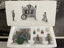 Department 56 Heritage Village Collection THE OLD PUPPETEER Set of 3 #5802-5 NEW