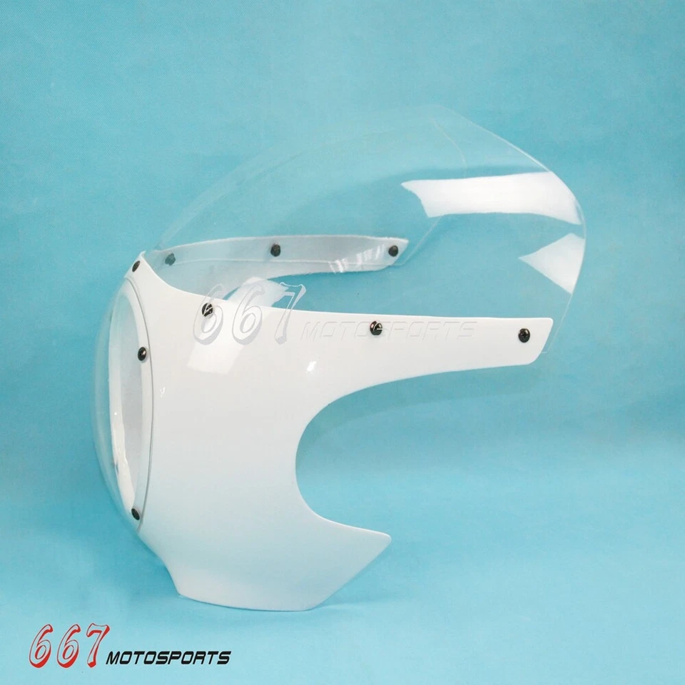 Carenado de faros de motocicleta de 5,75" para Yamaha Honda BMW R60 R80 R100 Cafe Racer Foto 2 de 4