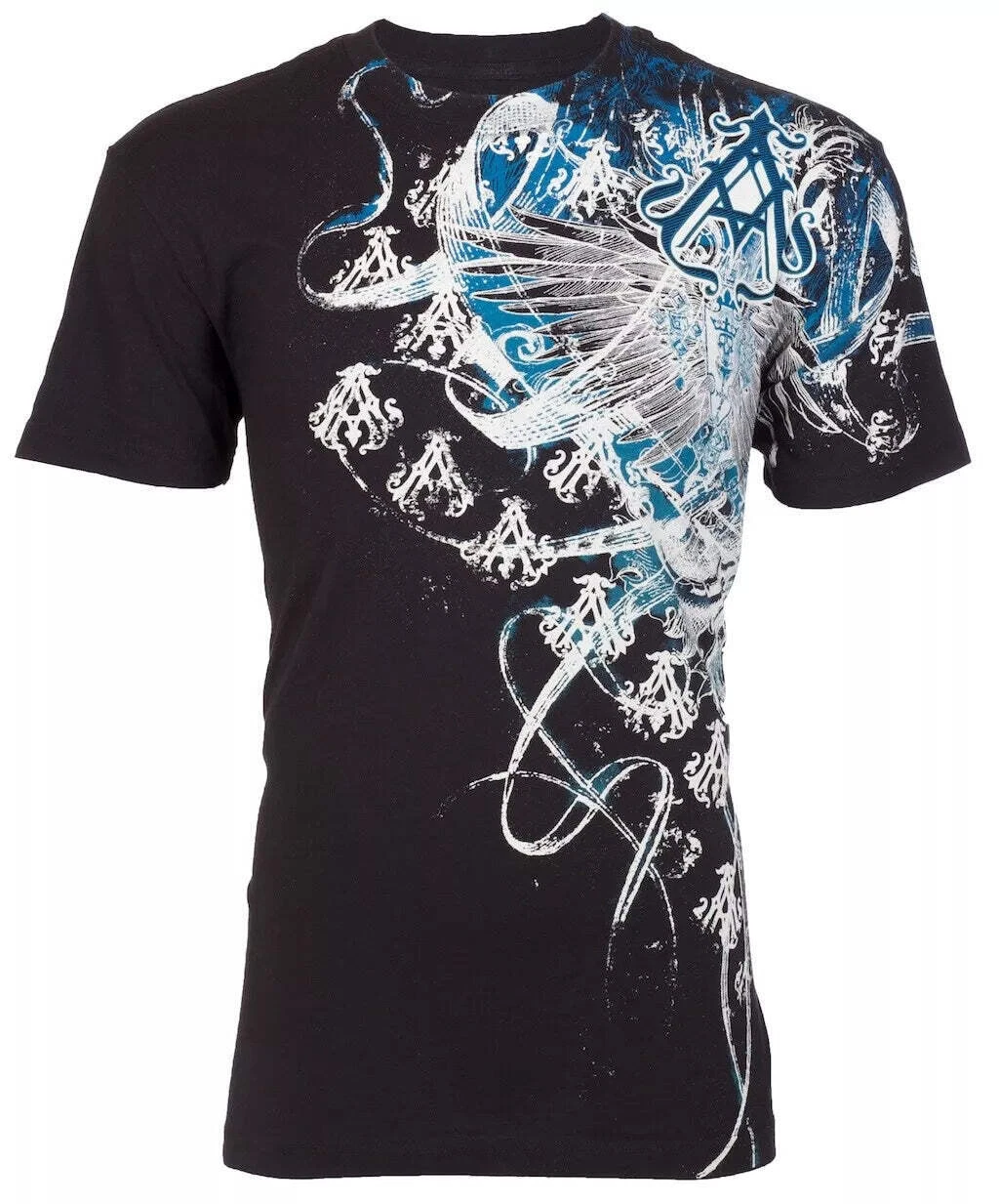 ARCHAIC by AFFLICTION Black WOODCUTS Short Sleeve Slim Fit Y2K T-shirt
Opens in a new window or tab